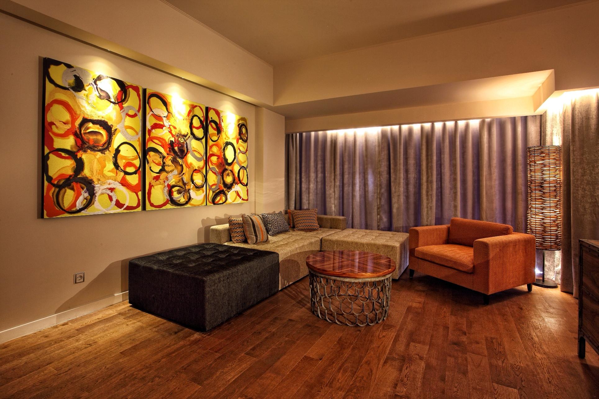 Ts Suites Seminyak  Exterior photo A living room