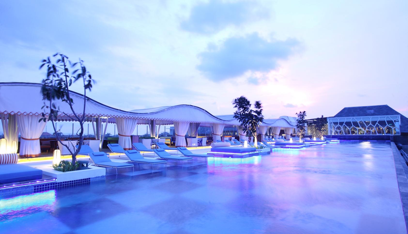 Ts Suites Seminyak  Exterior photo The pool at the hotel