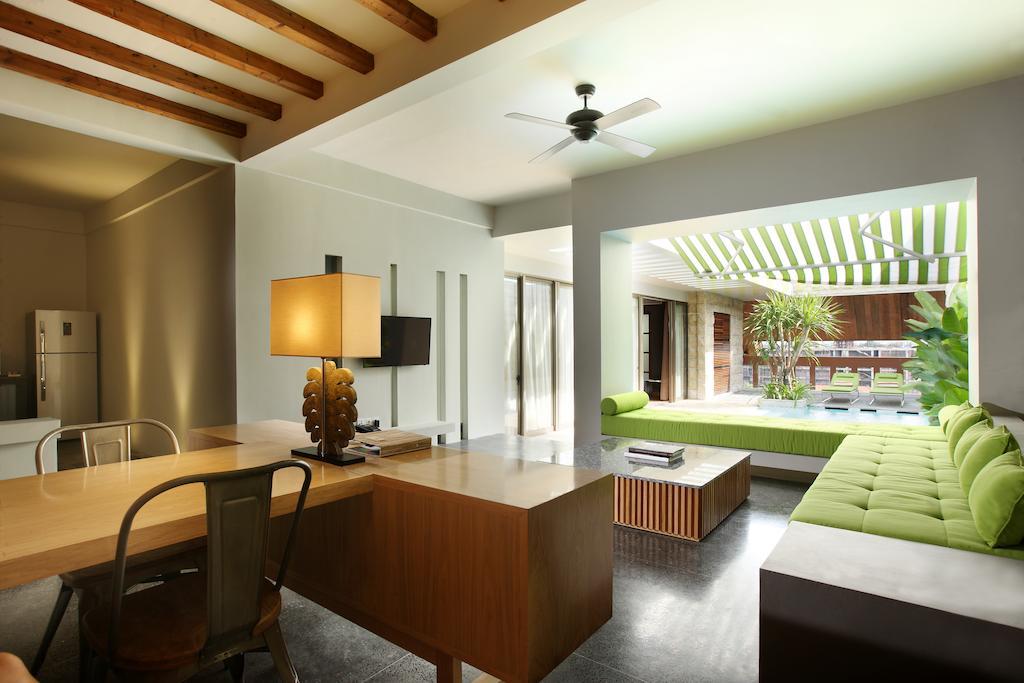 Ts Suites Seminyak  Room photo Interior of a villa at the resort
