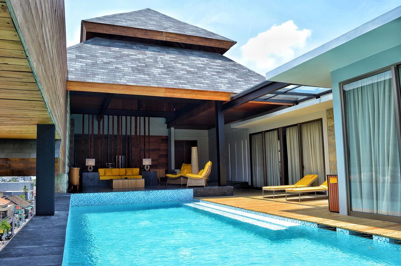 Ts Suites Seminyak  Exterior photo A pool villa at the resort